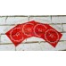 Plastik Cookies 10x10 Lace Red