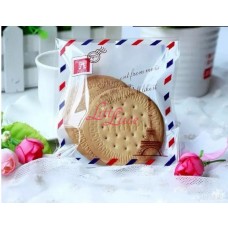 Plastik Cookies 10x10 Paris Letter