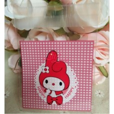 Plastik Cookies 7x7 My Melody Red