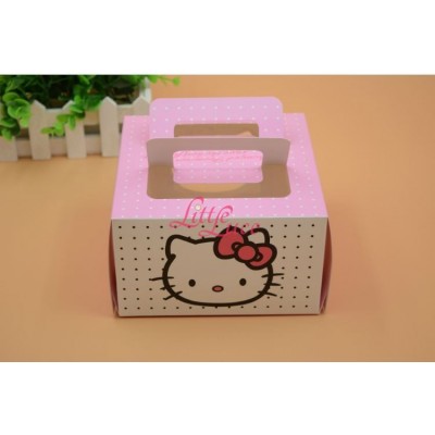Cake Box Hello Kitty Face