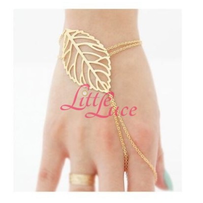 Simple Leaves Bracelet