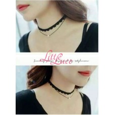 Kalung Choker Pearl Lace