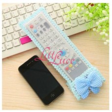 Sarung Remote Bow Blue Large