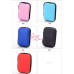 Silicone Pouch Rectangle Blue