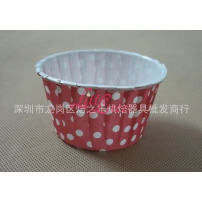 Cupcake Cup Med Glossy Red
