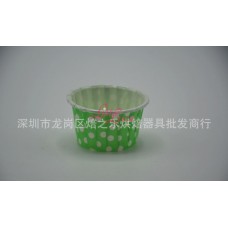 Cupcake Cup Med Glossy Green
