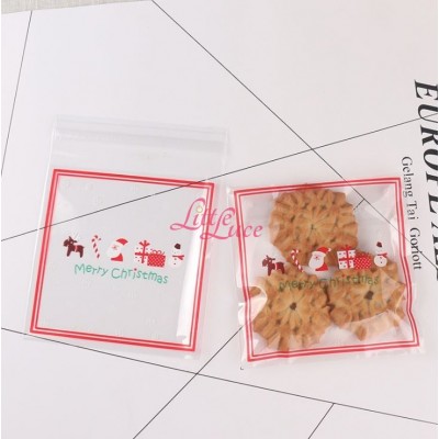 Plastik Cookies 10x10 Christmas Row