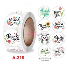Sticker Roll Thank You 51